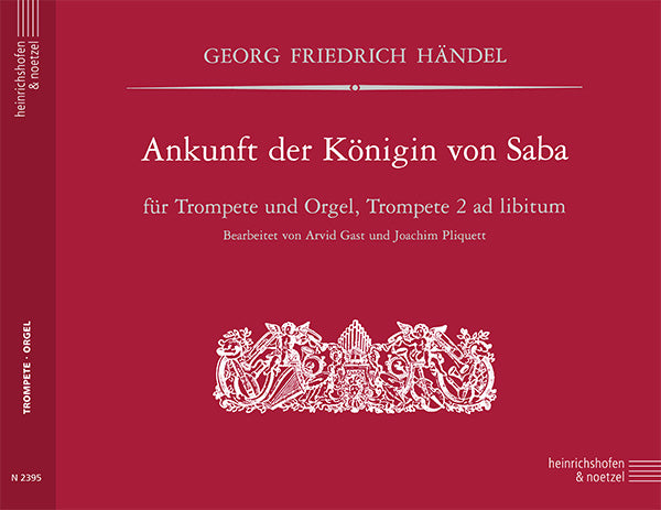 Handel: Arrival of the Queen of Sheba (arr. for trumpet & organ)