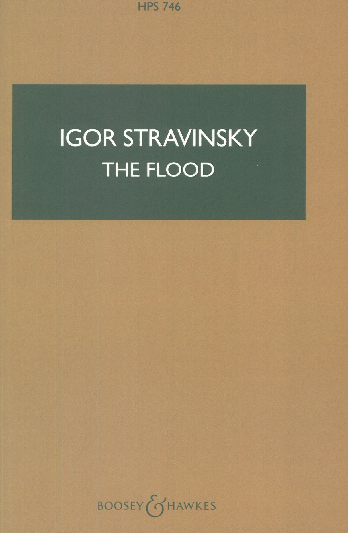 Stravinsky: The Flood