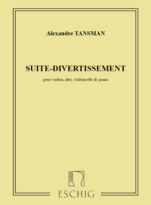 Tansman: Suite Divertissement