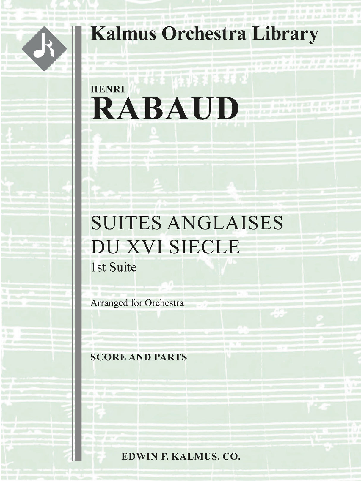 Rabaud: English Suite No. 1 (arr. for orchestra)