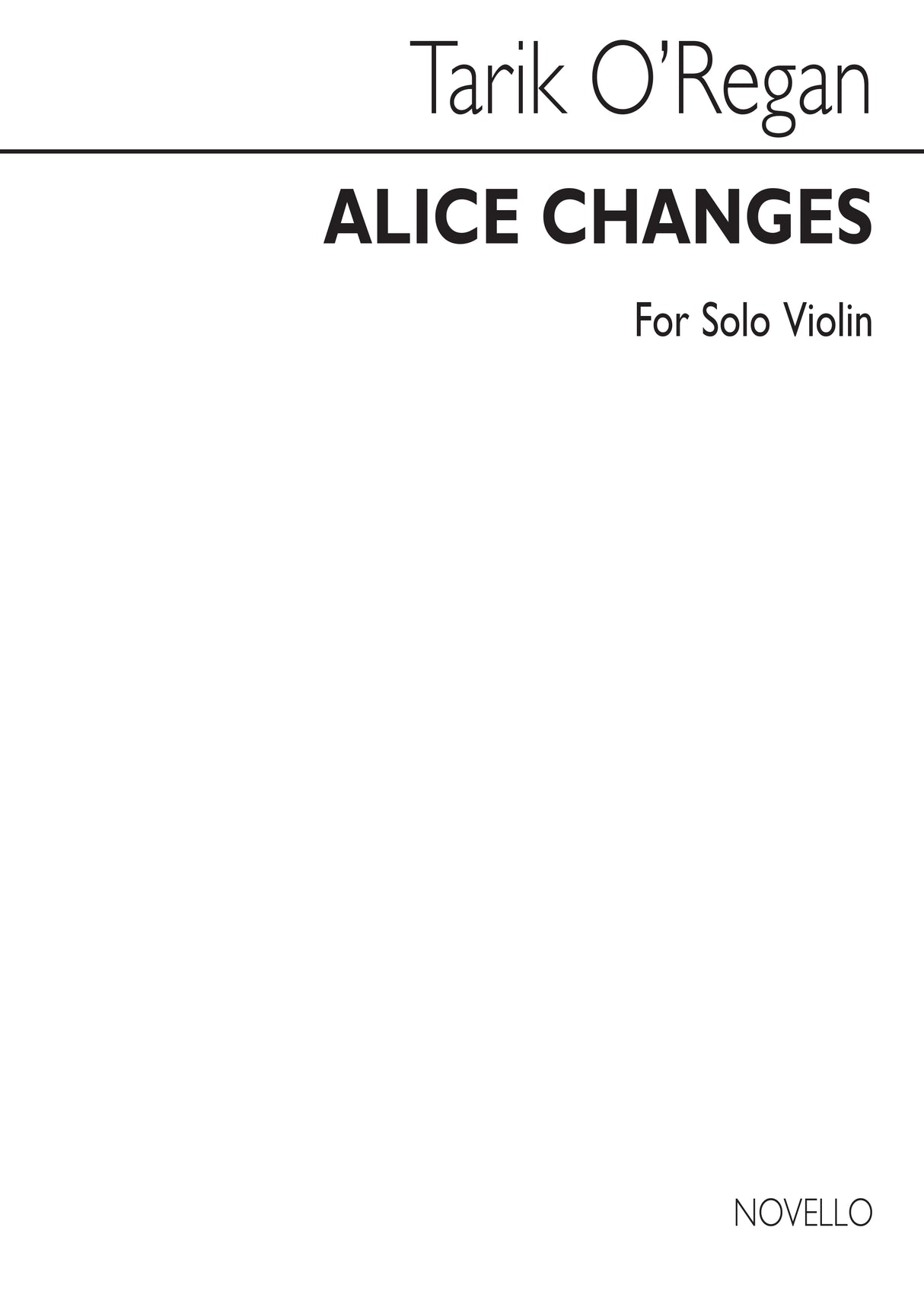 O'Regan: Alice Changes