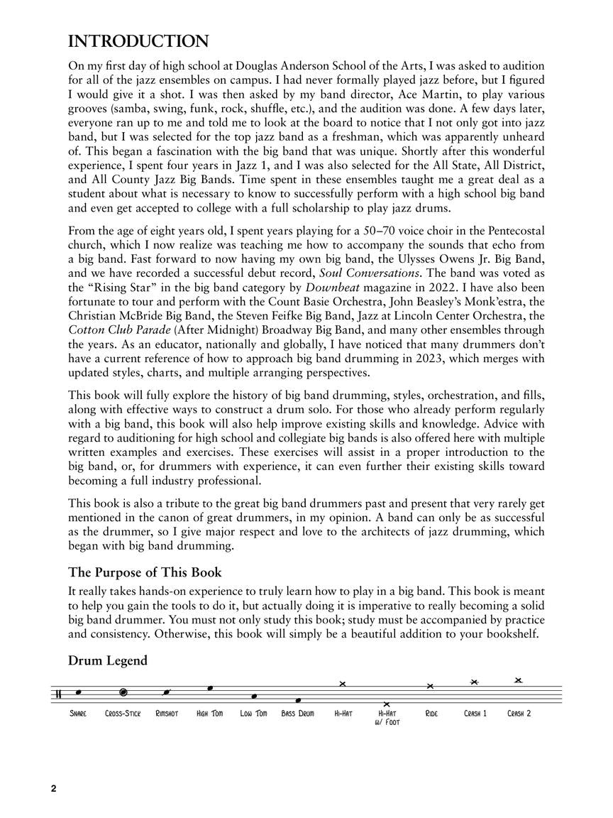 Jazz Big Band for the Modern Drummer