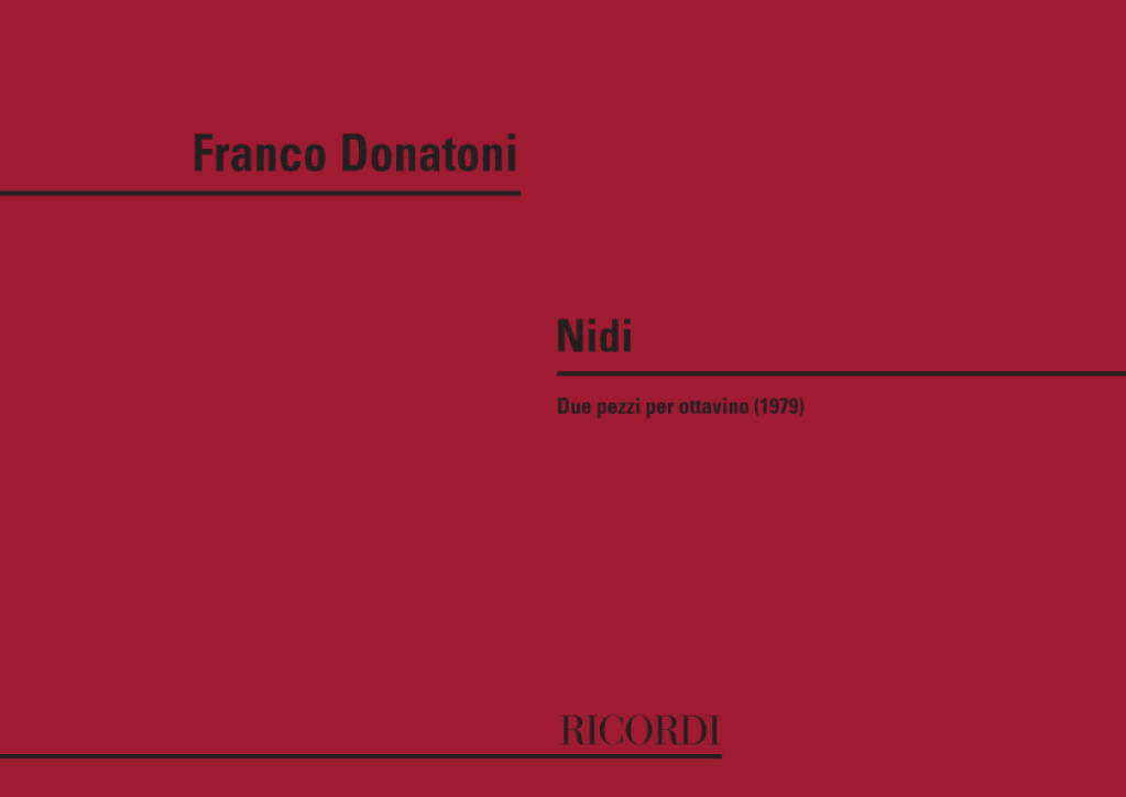 Donatoni: Nidi