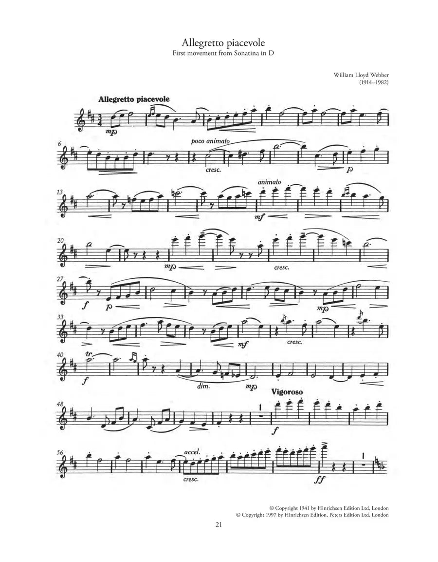 Advanced Flute Repertoire
