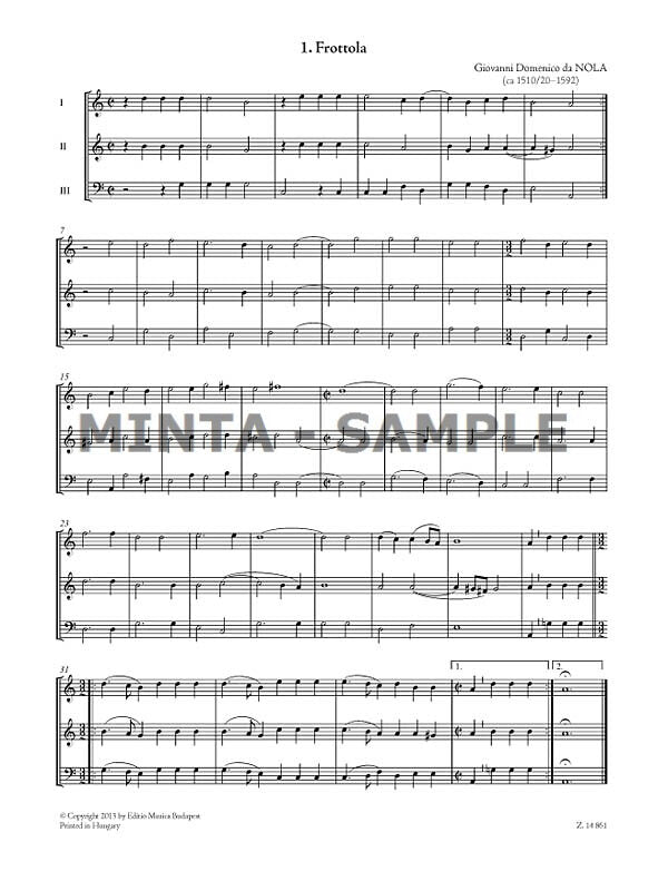 Intermediate Level Trios