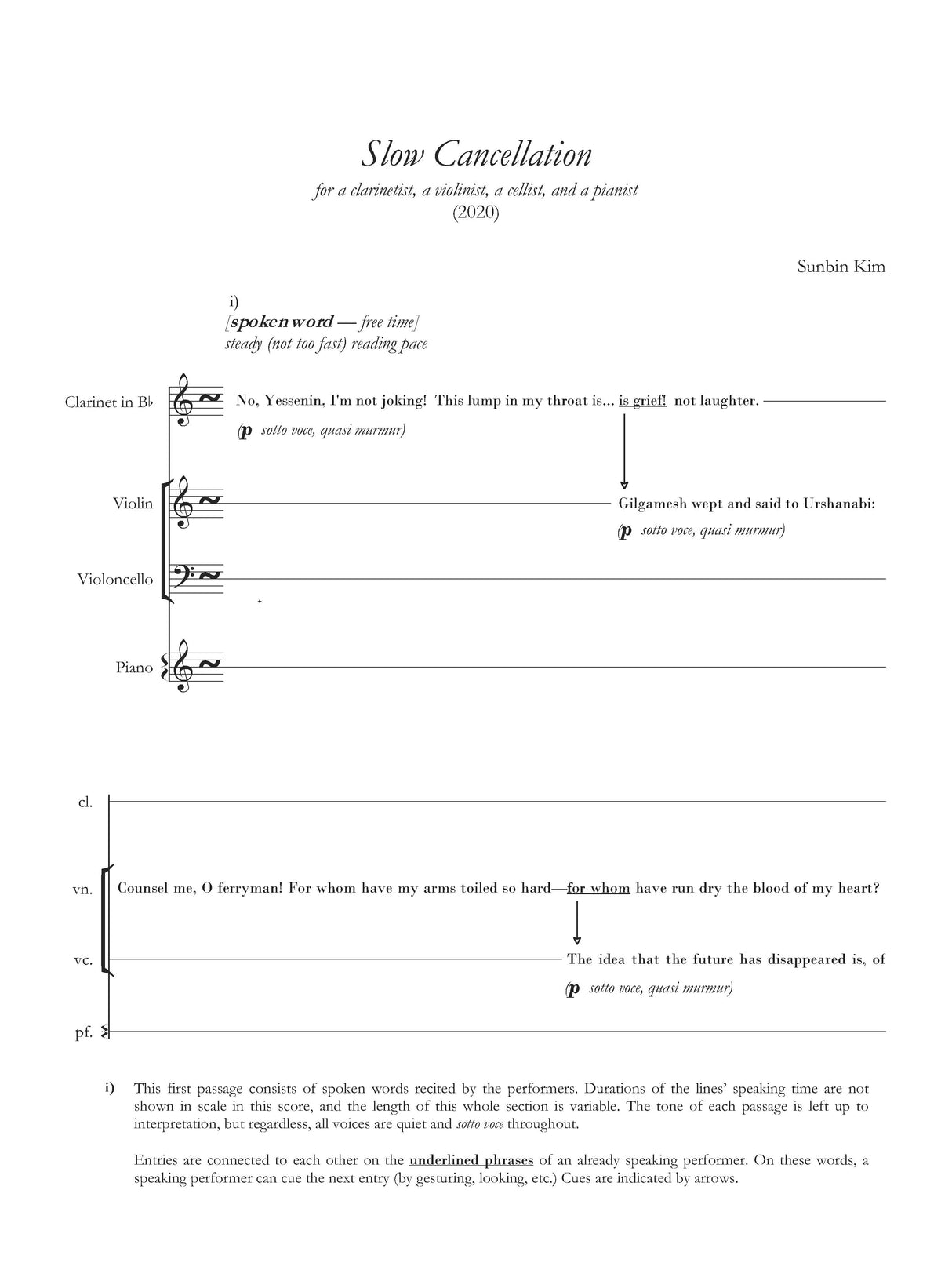 Kim: Slow Cancellation