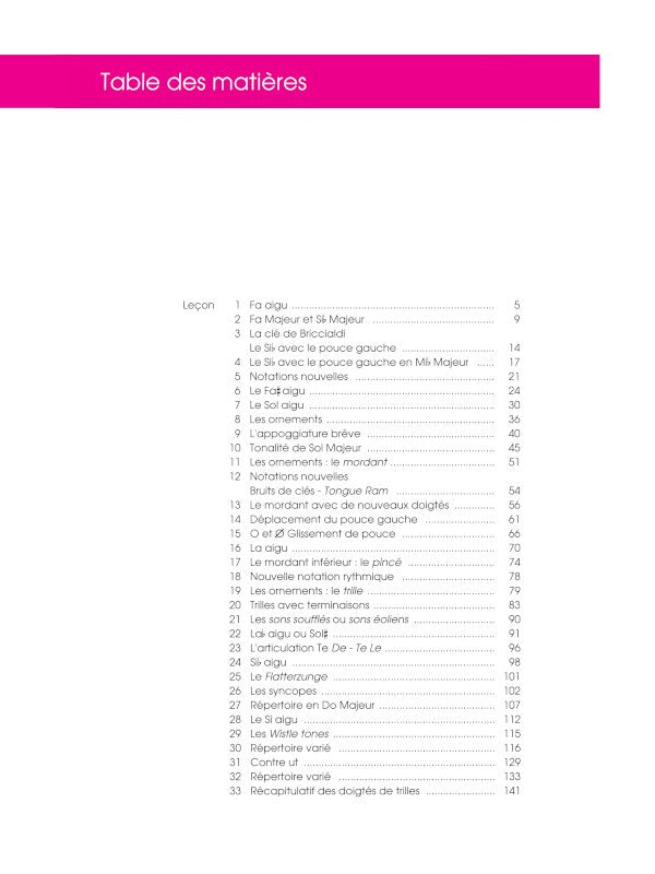 La Flûte traversière - Volume 3