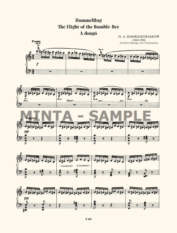 Rimsky-Korsakov: The Flight of the Bumble-Bee