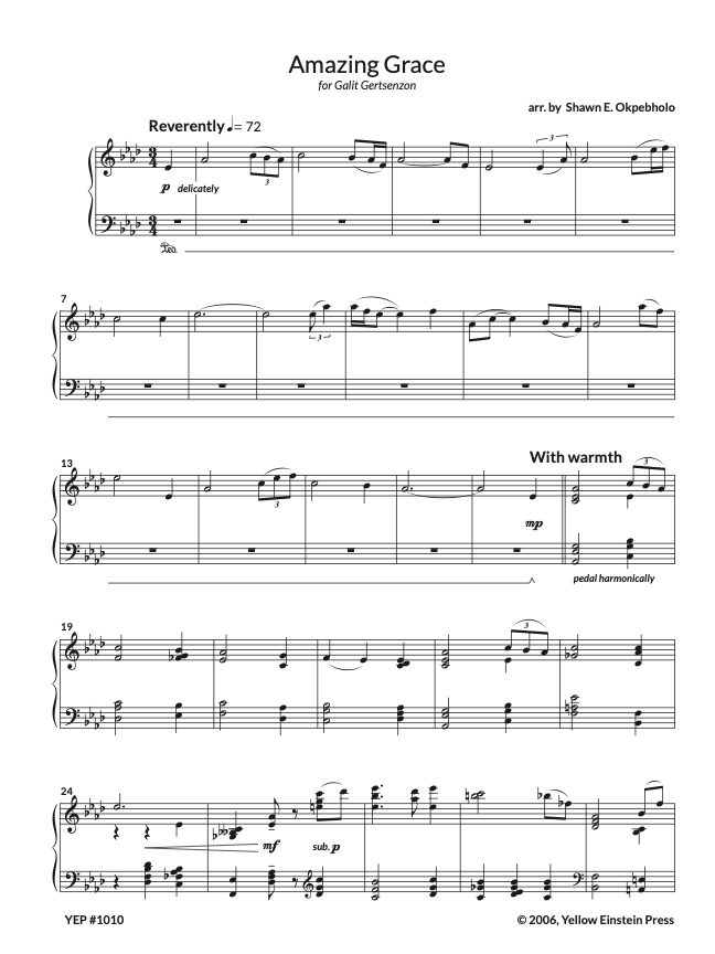 Okpebholo: Amazing Grace