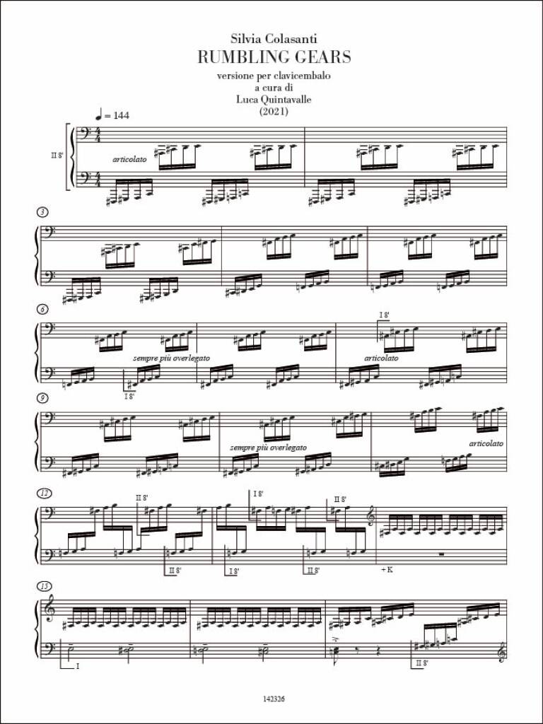 Colasanti: Rumbling Gears