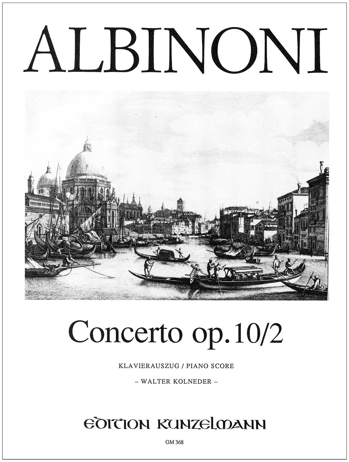Albinoni: Concerto a cinque in G Minor, Op. 10, No. 2