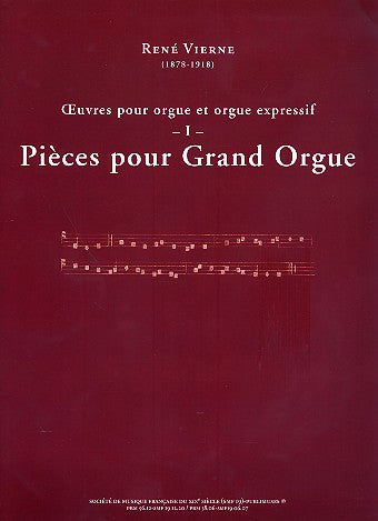 R. Vierne: Works for Organ or Harmonium - Volume 1