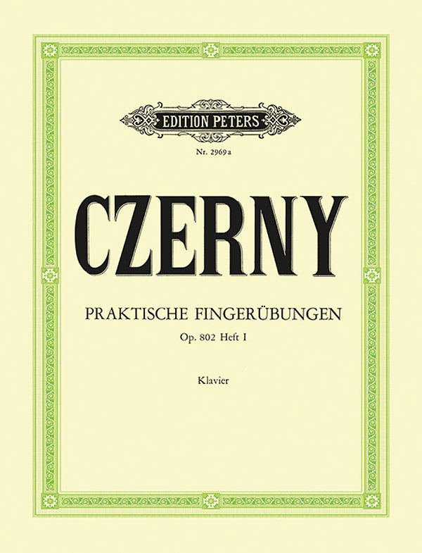 Czerny: Practical Finger Exercises, Op. 802 - Volume 1