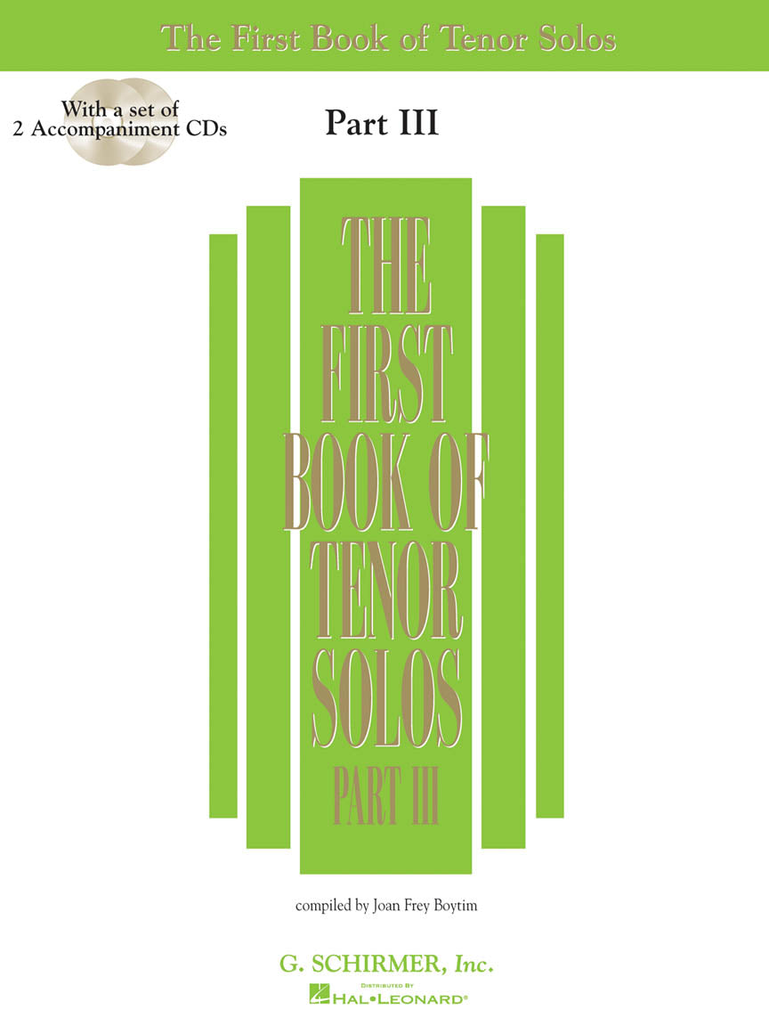 The First Book of Tenor Solos – Part 3