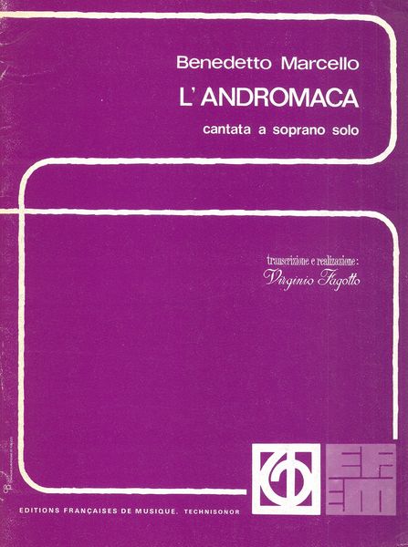 Marcello: L'andromaca (arr. for soprano & string quartet)