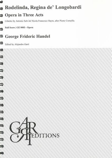 Handel: Rodelinda, Regina de' Longobardi