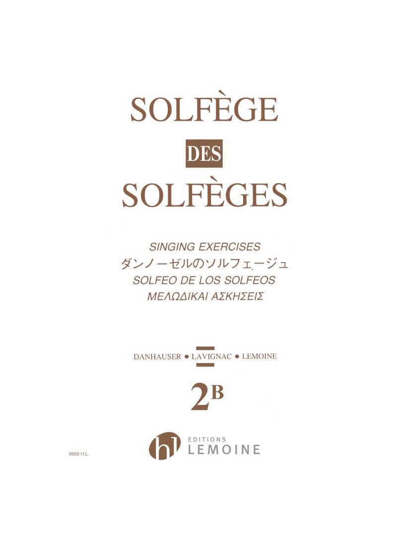 Solfège des Solfèges - Volume 2B
