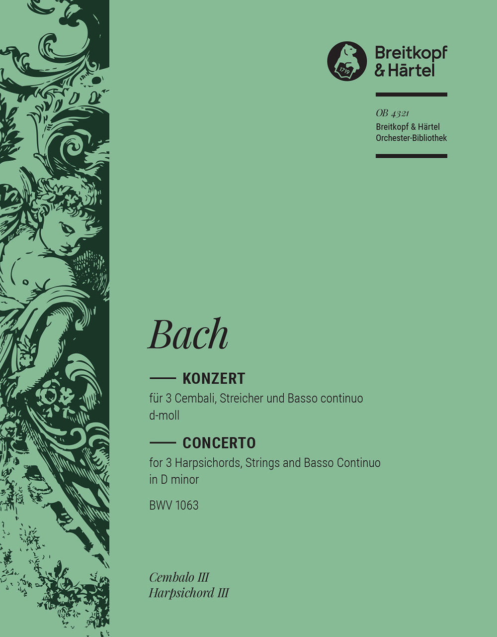 Bach: Concerto for 3 Harpsichords in D Minor, BWV 1063
