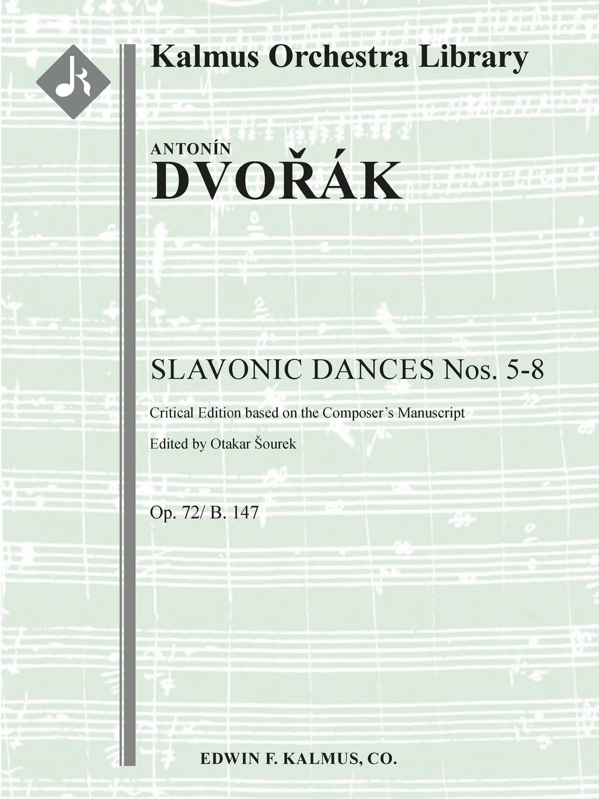 Dvořák: Slavonic Dances, Op. 72, Nos. 5-8 (Version for Orchestra)