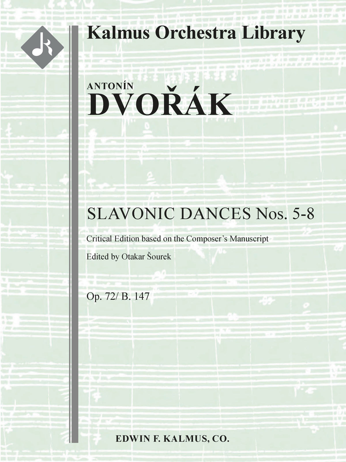 Dvořák: Slavonic Dances, Op. 72, Nos. 5-8 (Version for Orchestra)