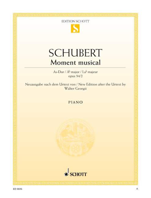 Schubert: Moment musical, D 780, Op. 94, No. 2