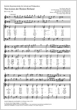 Popular Pieces for Advent & Christmas