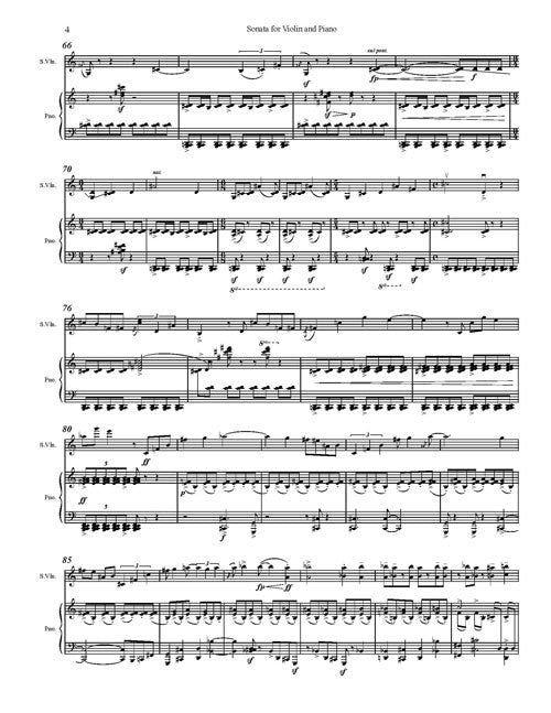Dorman: Violin Sonata