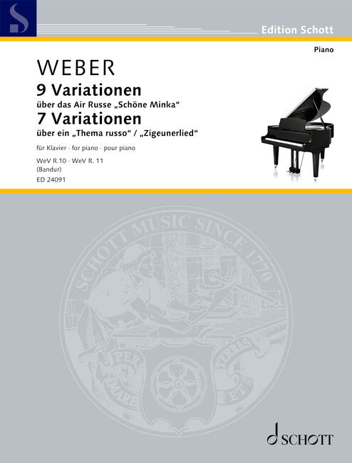 Weber: Variations on Russian Themes, Opp. 40 & 55