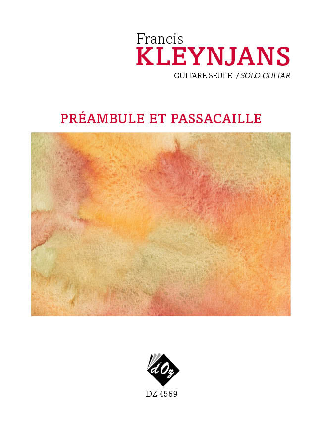 Kleynjans: Préambule et passacaille
