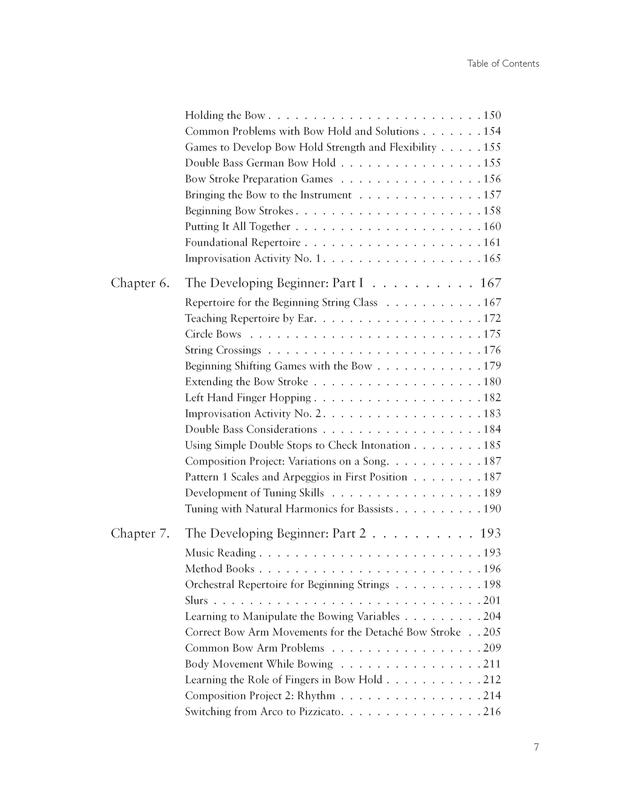 The Art of String Teaching