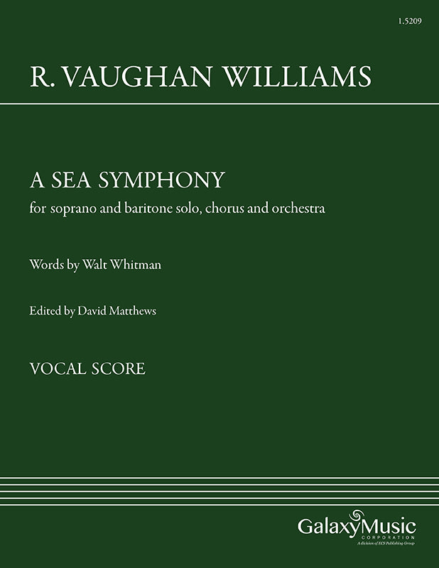 Vaughan Williams: A Sea Symphony