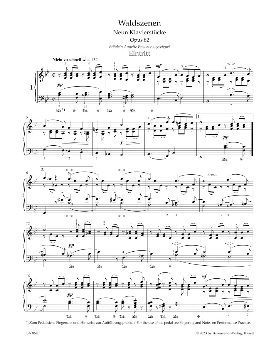 Schumann: Selected Piano Pieces from Opp. 15, 68, 82