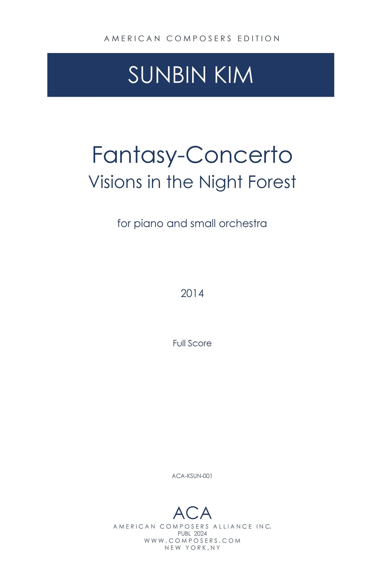 Kim: Fantasy-Concerto