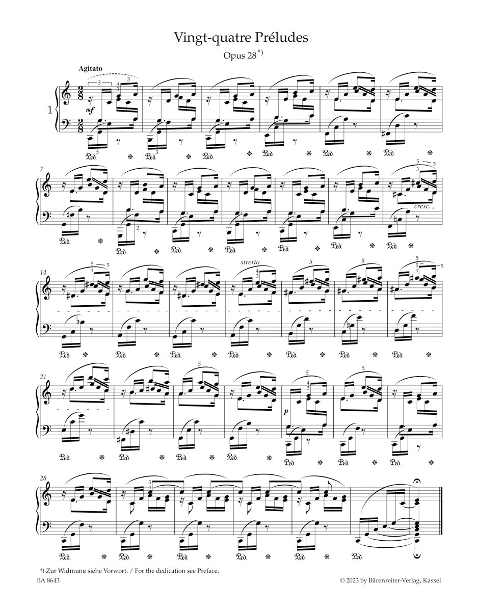 Chopin: 9 Preludes, Op. 28