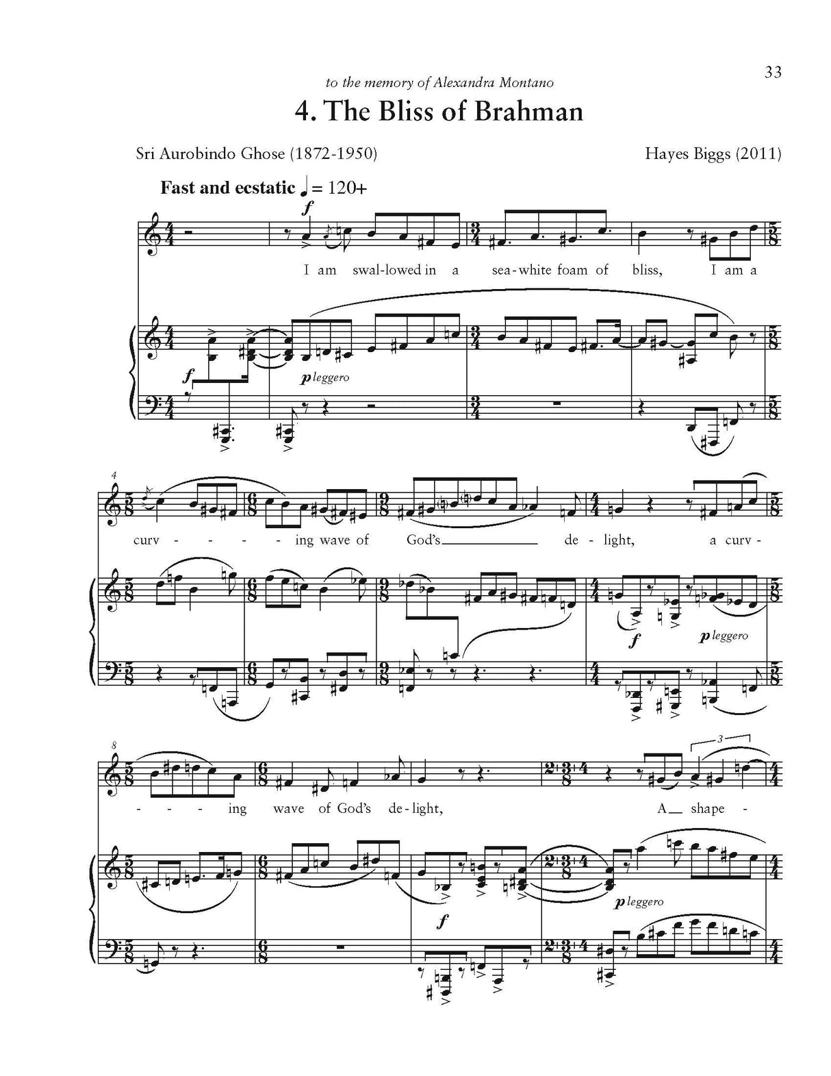 H. Biggs: Psalms, Hymns, & Spiritual Songs