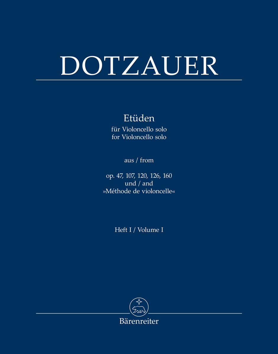 Dotzauer: Cello Etudes - Volume 1