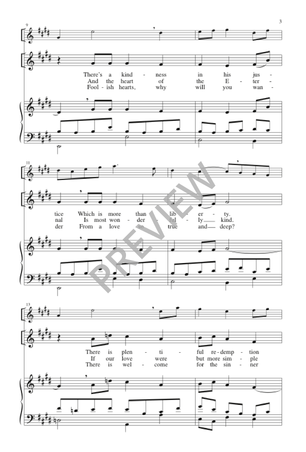 Hampton: There's a Wideness in God's Mercy