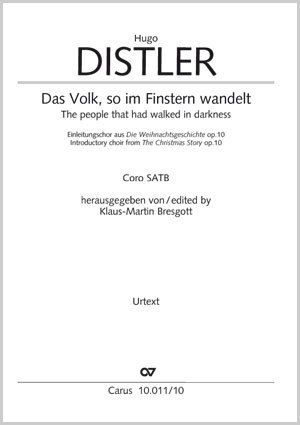 Distler: Das Volk, so im Finstern wandelt