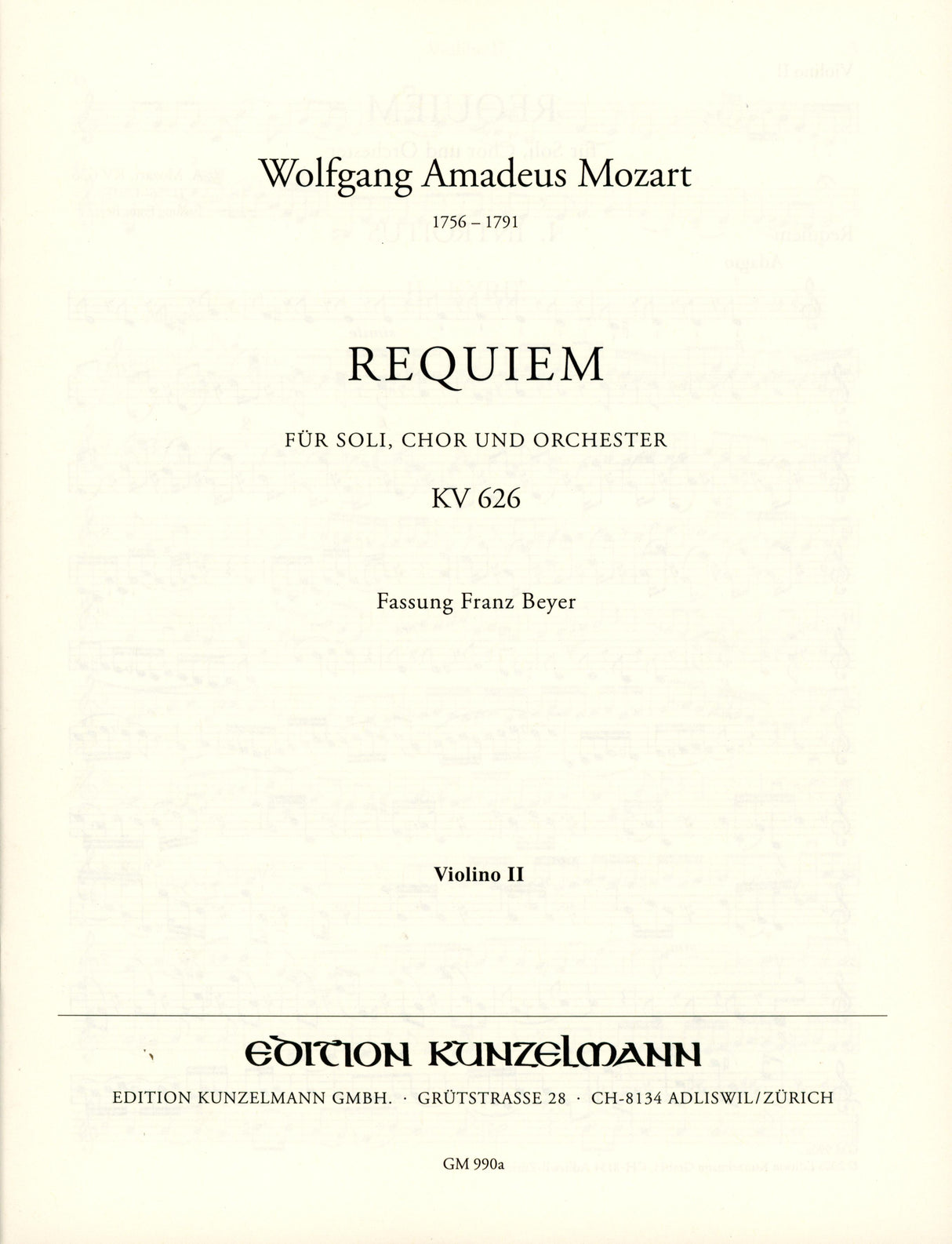 Mozart: Requiem, K. 626