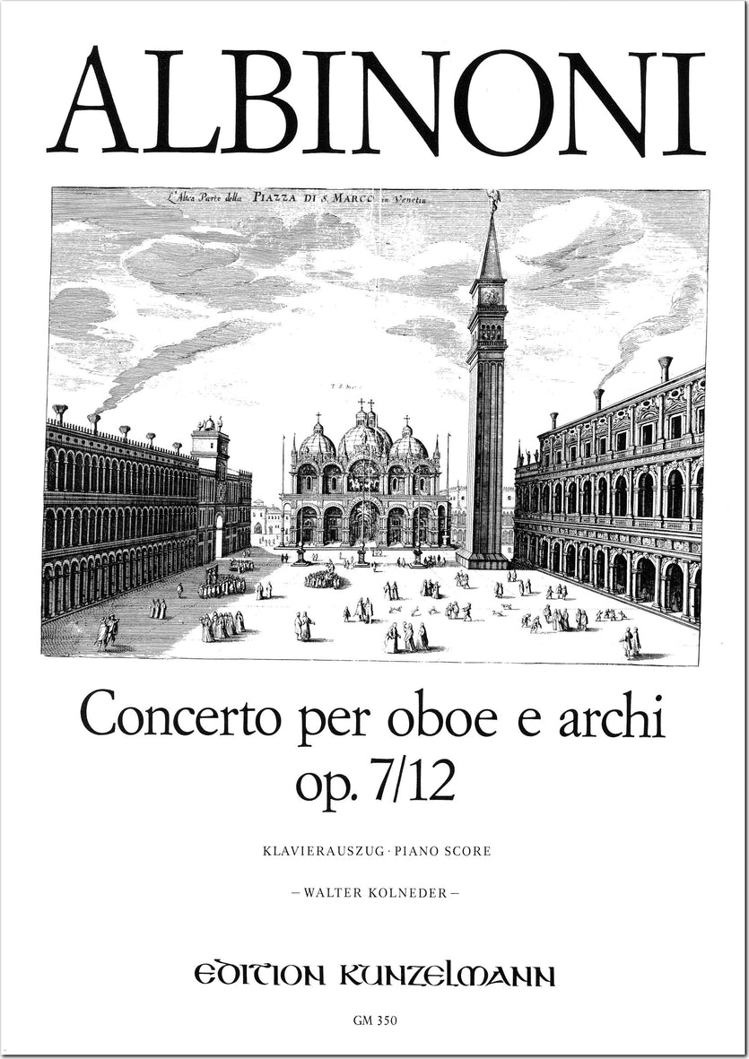 Albinoni: Oboe Concerto in C Major, Op. 7, No. 12
