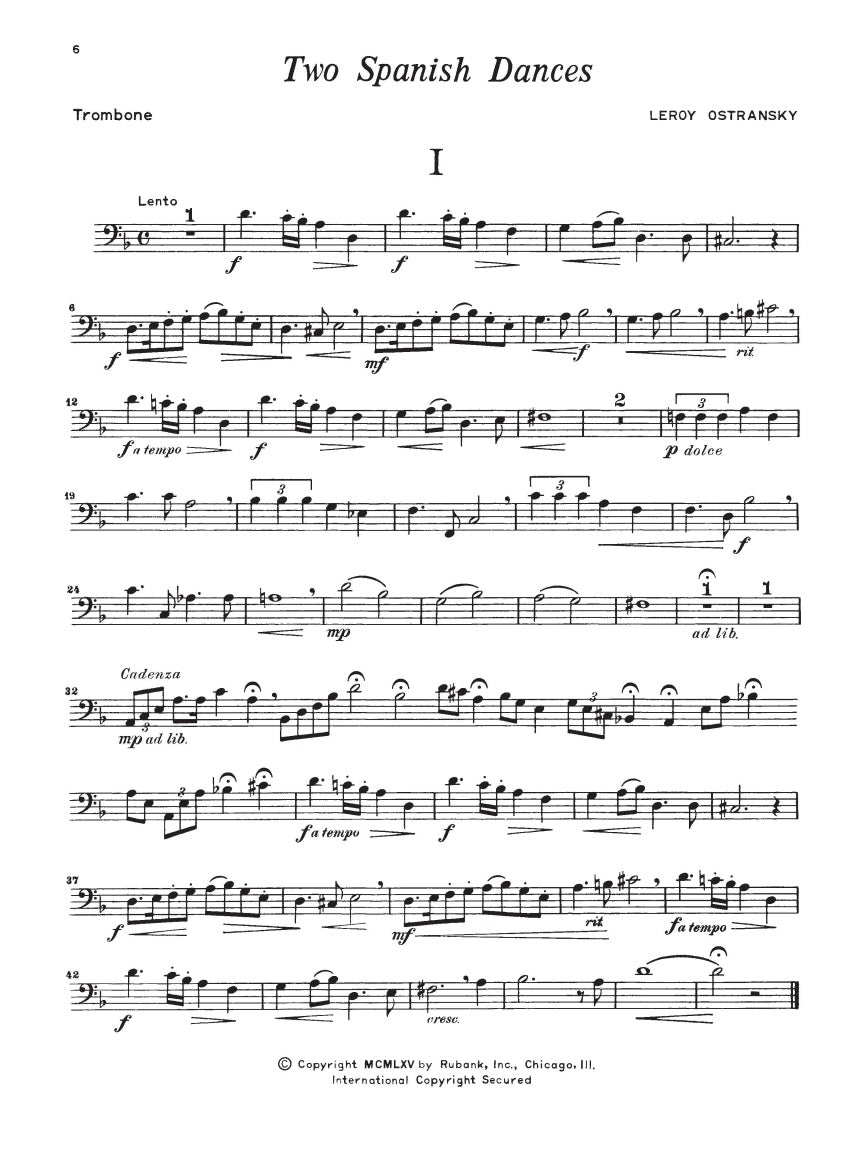 Concert and Contest Collection for Trombone