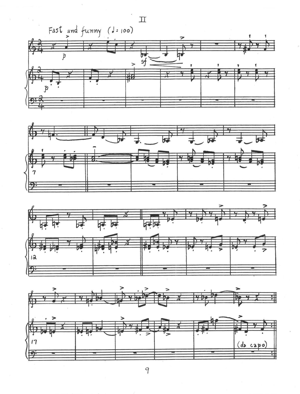 Borroff: Thirty-Two Variations in the Form of a Sonata