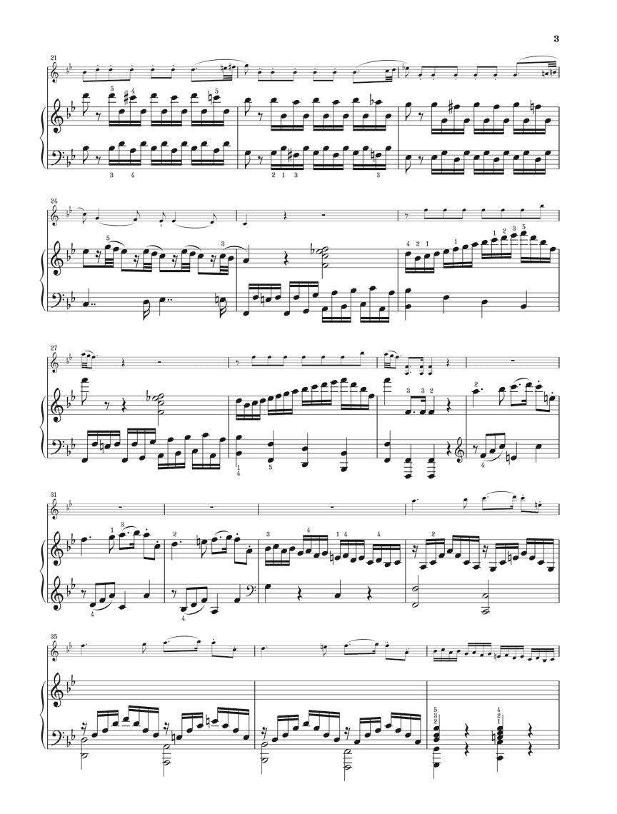 Mozart: Violin Sonatas - Fragments