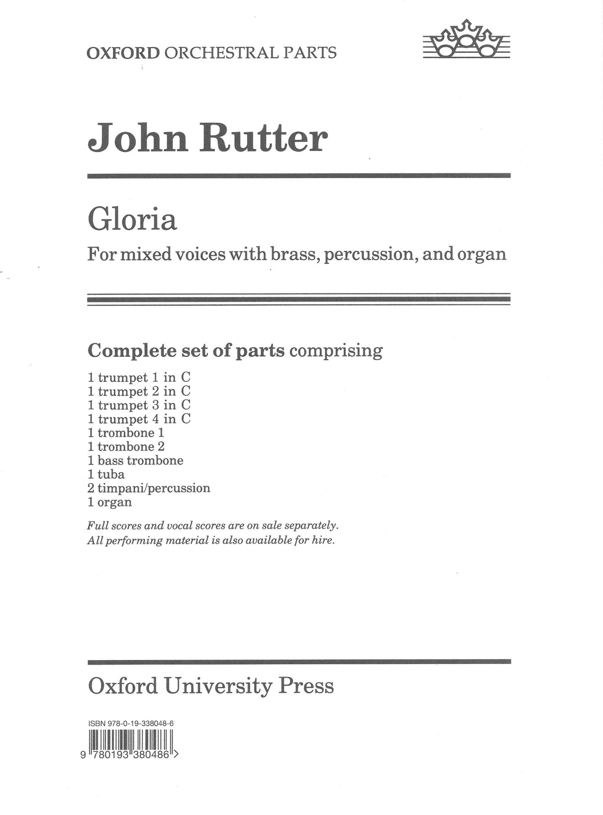Rutter: Gloria
