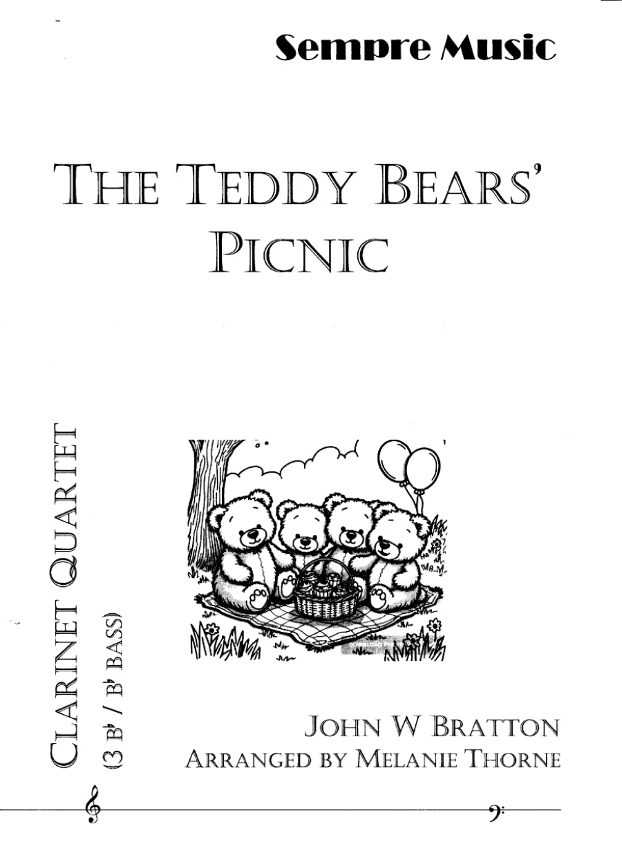 Bratton: The Teddy Bears' Picnic (arr. for clarinet quartet)