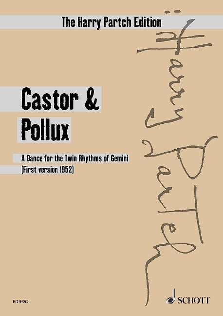 Partch: Castor & Pollux - A Dance for the Twin Rhythms of Gemini