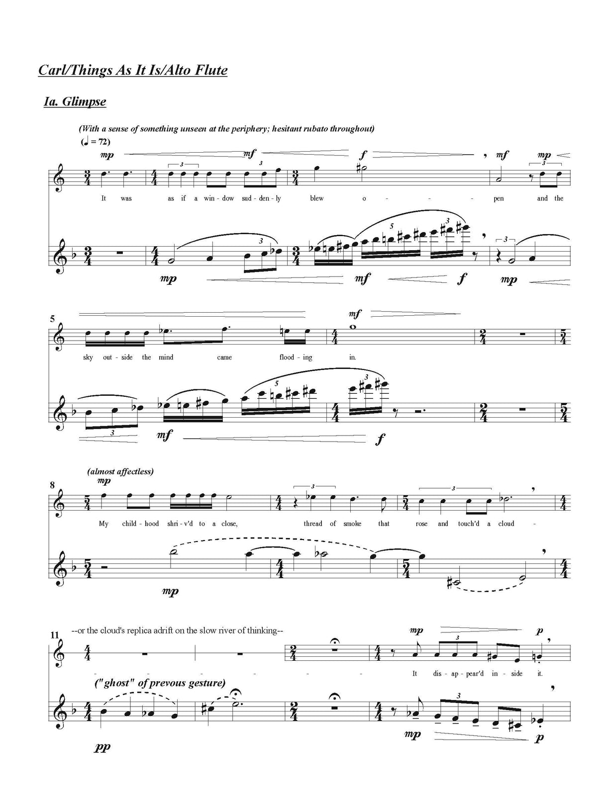 Carl: Things As It Is