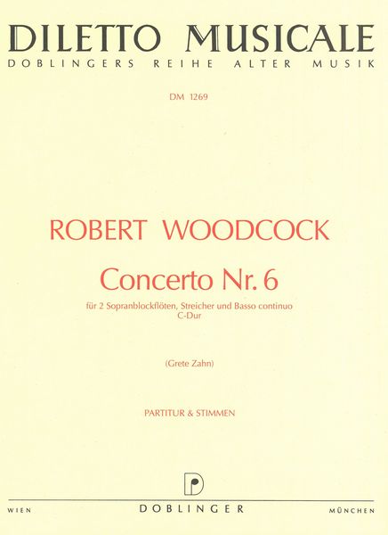 Woodcock: Recorder Concerto No. 6 in C Major