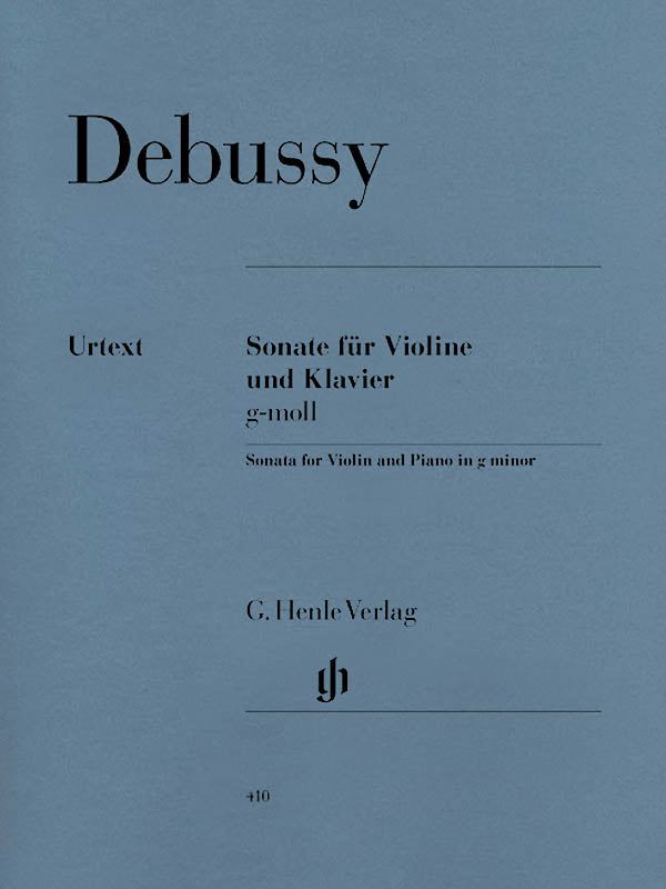 Debussy: Violin Sonata in G Minor