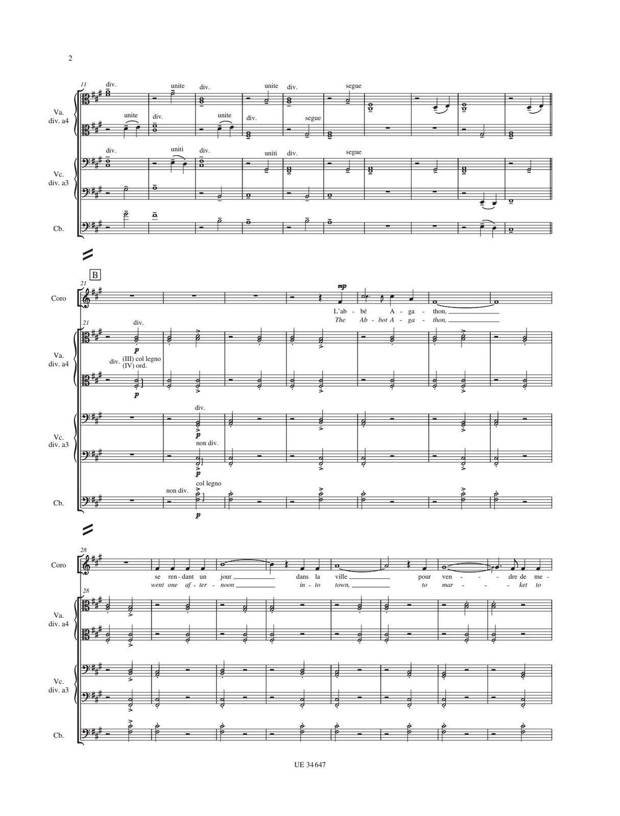 Pärt: L'Abbé Agathon